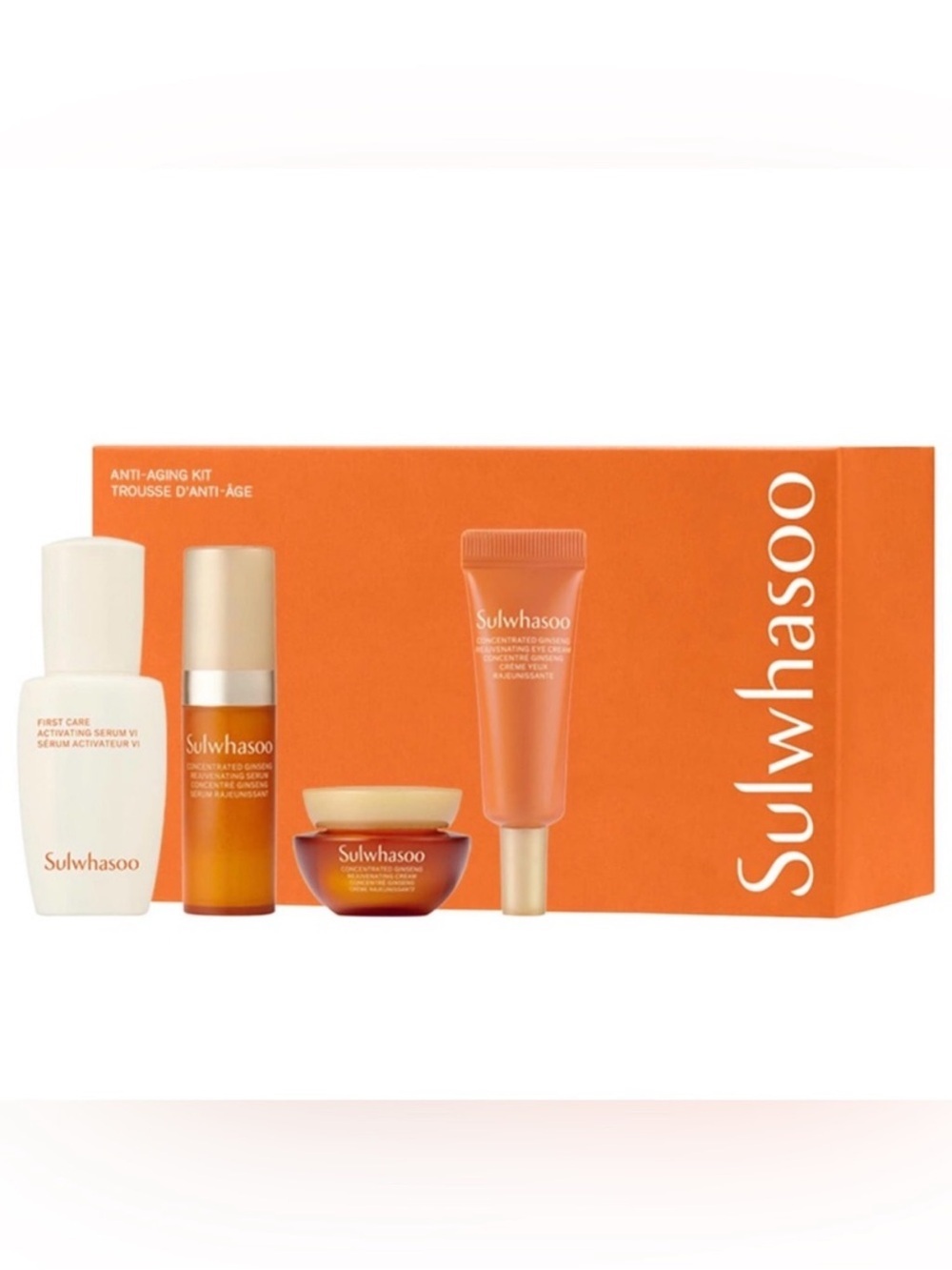 Sulwhasoo Mini Anti-Aging Skincare Set BNIB First Care Serum Ginseng Travel Kit